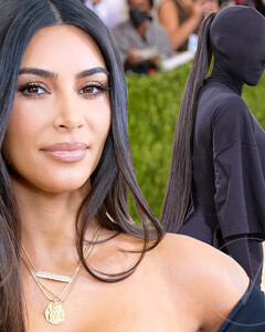 Ким Кардашьян пожаловалась, что из-за своего образа на Met Gala 2021, она не смогла ничего увидеть